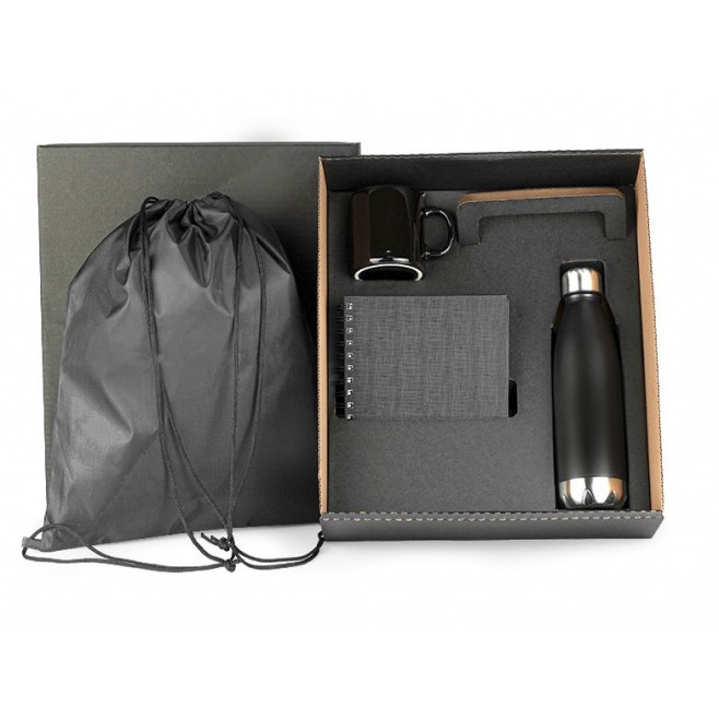 Kit Caderno E Acessórios - 4 Pçs