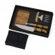 Kit Para Churrasco em Bambu Com Garfo 4 Dentes - 4 Pçs Personalizado