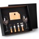 Kit Queijo E Vinho - 7 Pçs