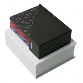 Kit Cacharel 3 Caderno L de Capa Dura