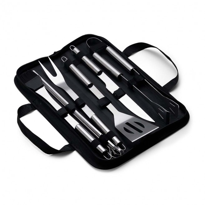 Kit Churrasco 9 Peças Para Brinde Personalizado