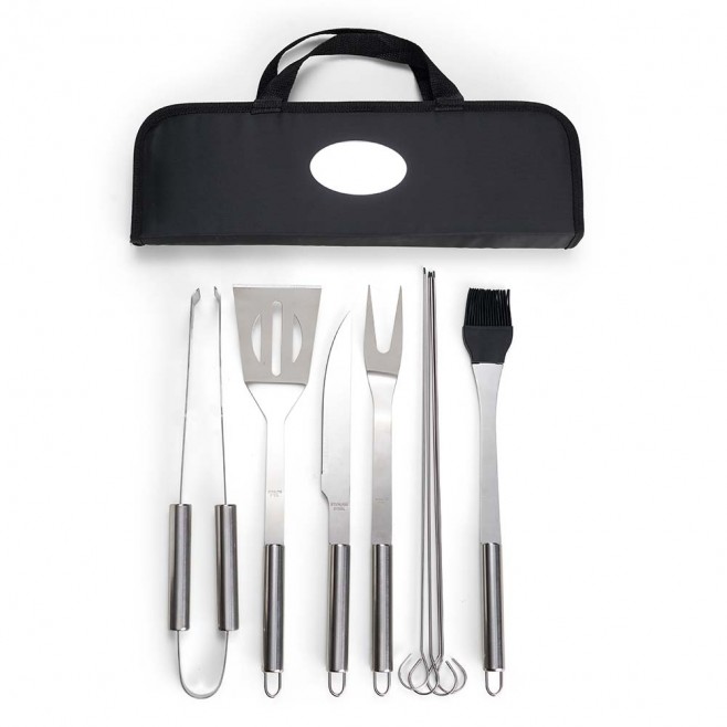Kit Churrasco 9 Peças Para Brinde Personalizado
