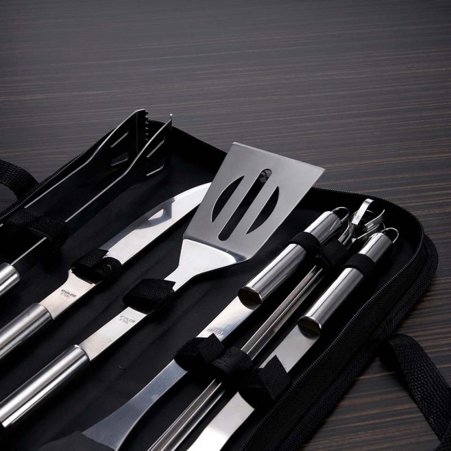 Kit Churrasco 9 Peças Para Brinde Personalizado