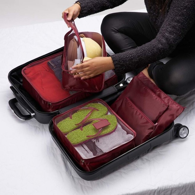 Kit Necessaires 6 Peças Personalizados