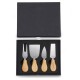 Kit Queijo 4 Peças Para Brinde Personalizado