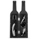 Kit Vinho em Formato de Garrafa Com 5 Peças Personalizado