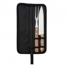Kit Churrasco Com 2 Peças, Com Estojo Personalizado