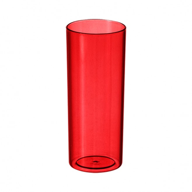 Copo Long Drink Colorido Sólido 300ml  Personalizado