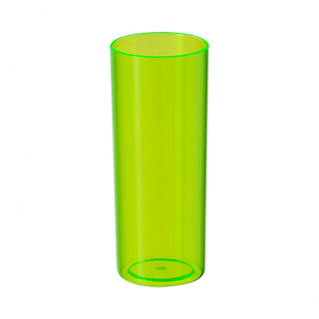 Copo Long Drink Colorido Sólido 300ml  Personalizado