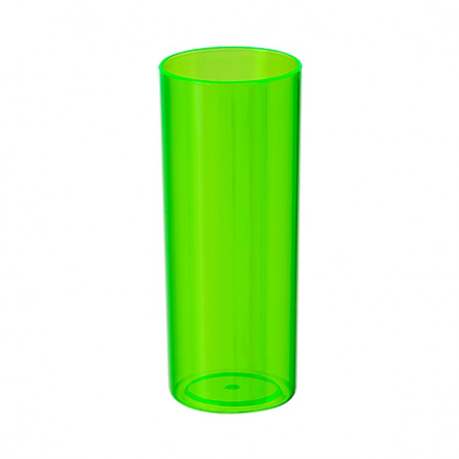 Copo Long Drink Colorido Sólido 300ml  Personalizado