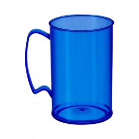 Caneca Chopp Colorida Transparente 370ml