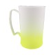Caneca Chopp Degradê Colorido Neon 370ml