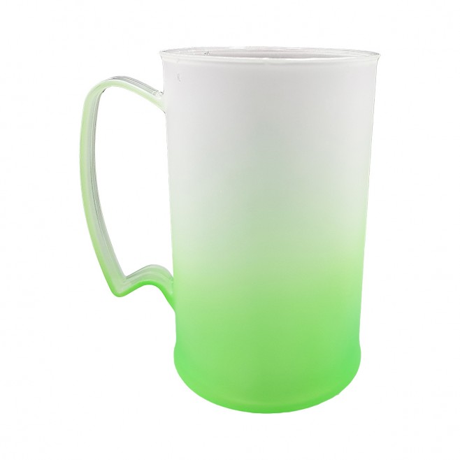 Caneca Chopp Degradê Colorido Neon 370ml