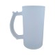 Caneca de Chopp de Vidro Jateada 460ml  Personalizada