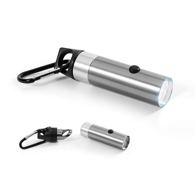 Lanterna Com Mosquetão 6 Leds Personalizado