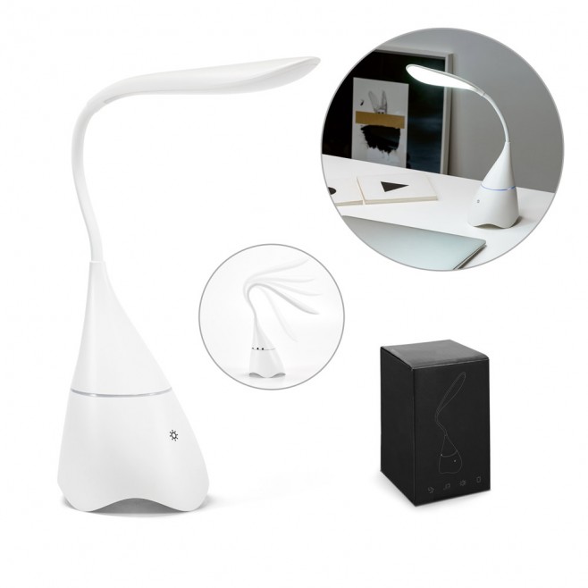Luminária de Mesa Com Caixa de Som
