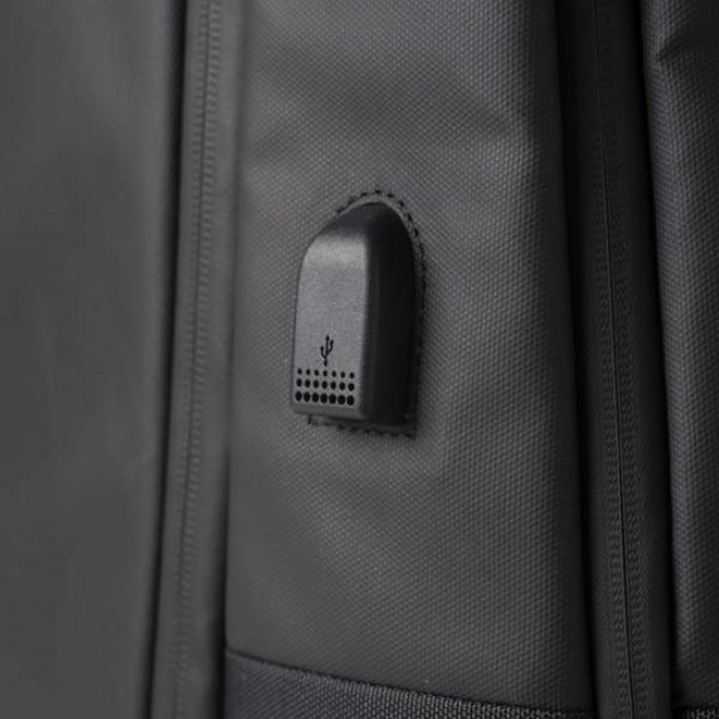 Mala Trolley em Poliéster Com Porta Usb Cerruti