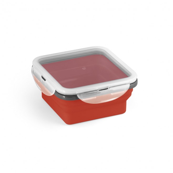Marmita Hermética Retrátil em Silicone e Pp personalizada