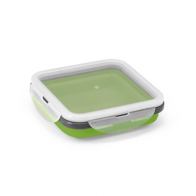 Marmita Hermética Retrátil em Silicone e Pp personalizada
