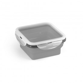 Marmita Hermética Retrátil em Silicone e Pp personalizada
