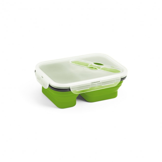 Marmita Hermética Retrátil em Silicone e Pp personalizado
