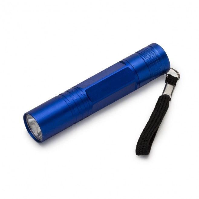 Mini Lanterna de Alumínio Com Cordão e Led Personalizada