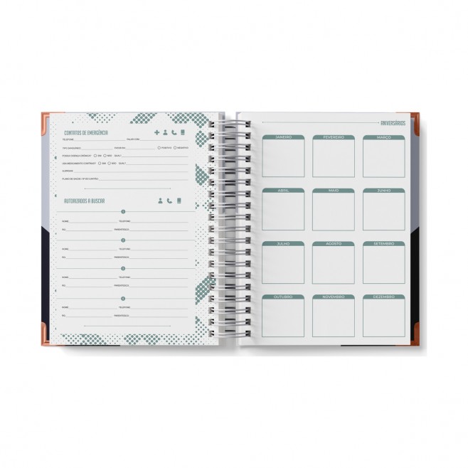 Agenda Escolar Infantil personalizada