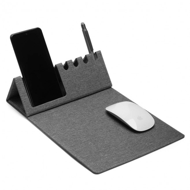 Mouse Pad com Suporte Celular e Canetas Promocional