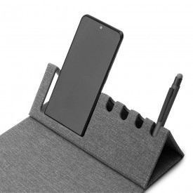 Mouse Pad com Suporte Celular e Canetas Promocional