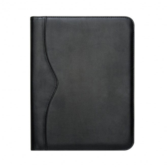 Pasta Convenção de Couro Sintético Com Calculadora