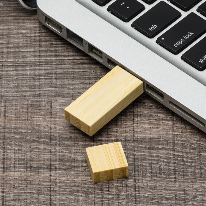 Pen Drive  Bambu Capacidade de 4 a 64 Gb, memória 2.0 e 3.0