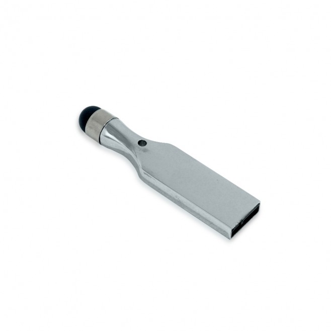 Pen Drive com ponteira Touch Capacidade de 4 a 64 Gb, memória 2.0 e 3.0