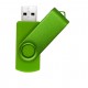 Pen drive de metal giratório Capacidade de 4 a 64 Gb, memória 2.0 e 3.0
