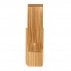 Pen drive giratório de bambu. Capacidade de 4 a 64 Gb, memória 2.0 e 3.0