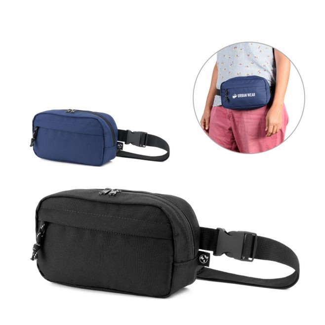  Pochete em 600D poliéster reciclado   Personalizada