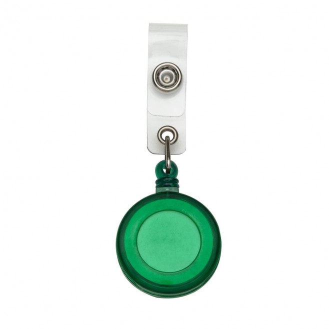 Porta Crachá Retrátil  Roller ClipPersonalizado