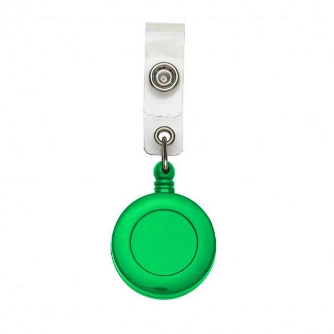 Porta Crachá Retrátil  Roller ClipPersonalizado