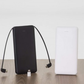 Power Bank com Indicador LED  10.000mAh