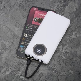 Power Bank com Lanterna e Multissaídas  10.000mAh