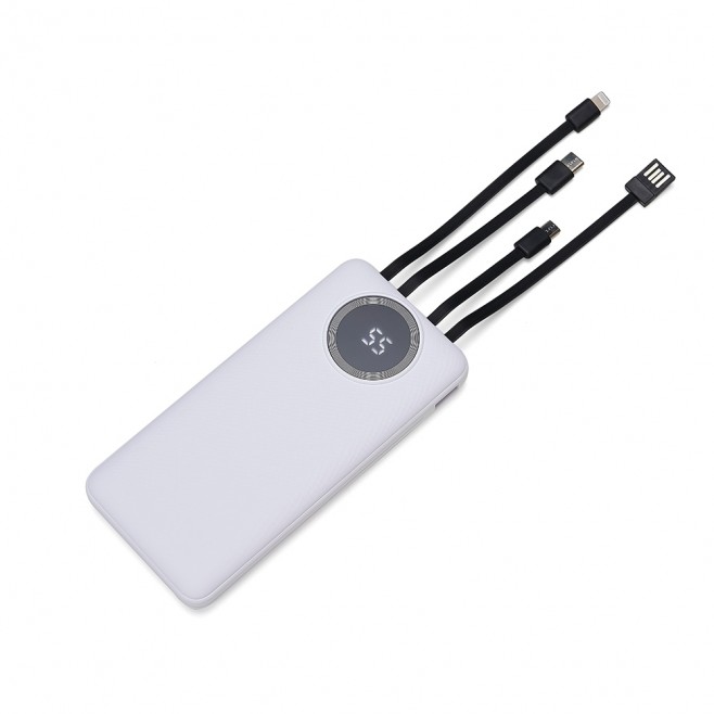 Power Bank com Lanterna e Multissaídas  10.000mAh