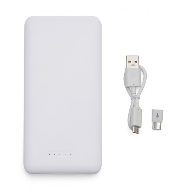 Power Bank de Indução Com Visor Personalizado 10.000mAh