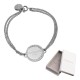Pulseira em Aço Inoxidável 