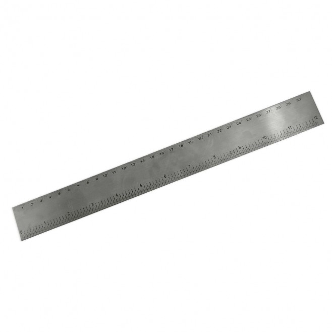 Régua em Inox de 30 Cm Personalizada