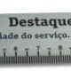 Régua em Inox Personalizada