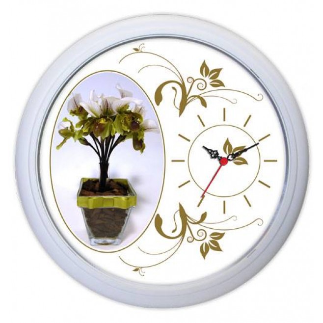 Relógio de Parede Personalizado Redondo 30 Cm