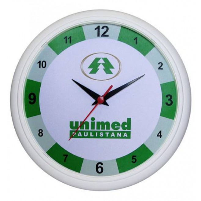 Relógio de Parede Personalizado Redondo 30 Cm