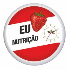 Relógio de Parede Personalizado Redondo 30 Cm