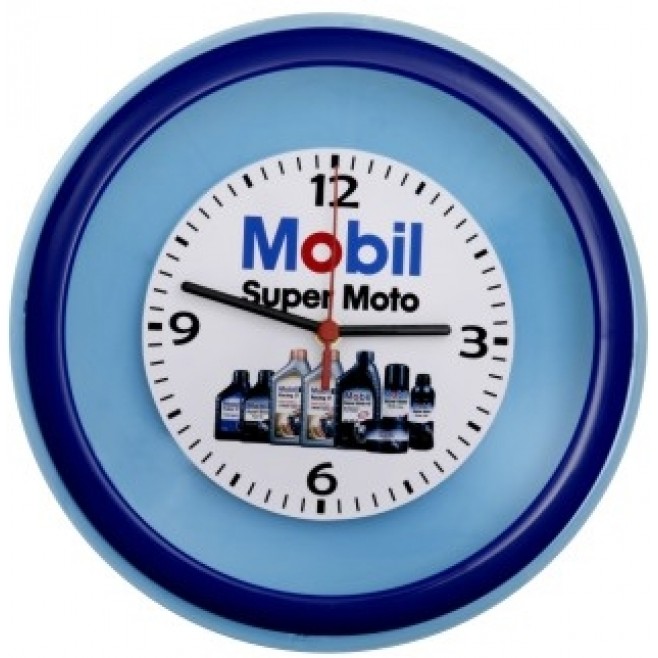 Relógio de Parede Personalizado Redondo de 30 Cm Com Aro Decorativo