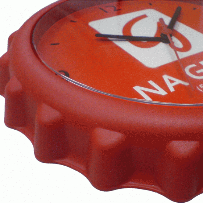 Relógio de Parede Personalizado Tampa 27,5 Cm