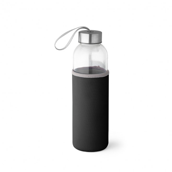 Squeeze em Vidro e Aço Inox personalizado